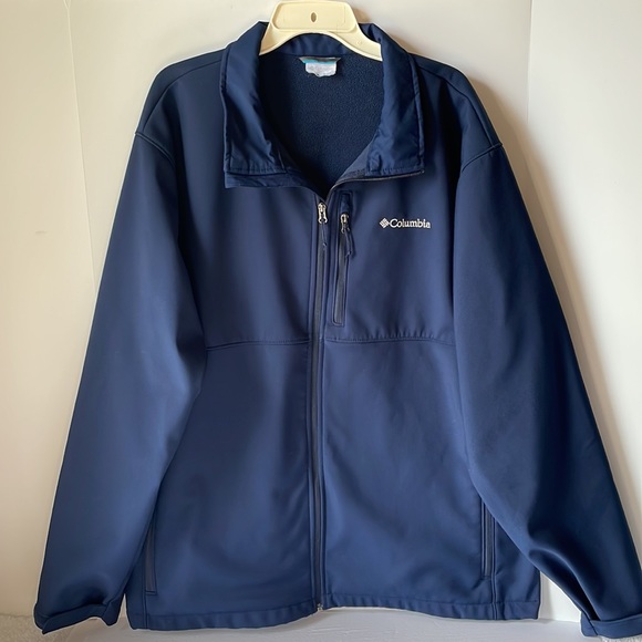 Columbia Other - Columbia Men's Softshell Jacket Size 3X Blue